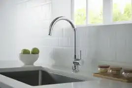 Смеситель для кухни Aquatek Европа AQ1382CR поворотный излив, Хром