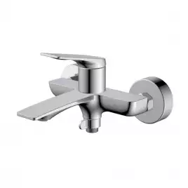 Смеситель для ванны Haiba HB60816 с коротким изливом, хром