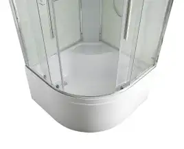 Душевая кабина AvaCan EM5090T 90x90 см, высокий поддон, с крышей