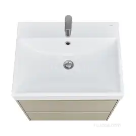 Тумбы под раковину Roca Ona 60 A857613510 подвесная, цвет, Бежево-серый матовый