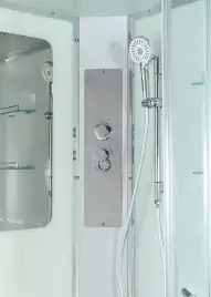 Душевая кабина AvaCan A2812L 120x80 см, низкий поддон, с крышей, левая
