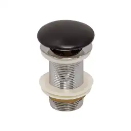 Раковина AVS Клара 51x40 черная матовая с донным клапаном