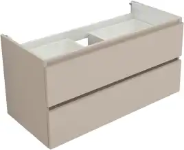 Тумба под раковину Aquanet Вега 2.0 100 бежевый, подвесная, 337939