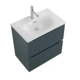 Тумба под раковину BelBagno UNO-MINI-500-2C-SO-AO подвесная, Голубой Матовый