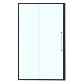 Душевая дверь Azario 140 AZ-Y43-140-MB-CL, профиль черный матовый, стекло Прозрачное