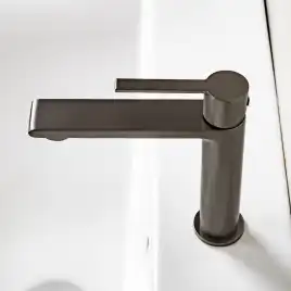 Смесители для раковины AVS Elegant 811-400-GM, оружейная сталь