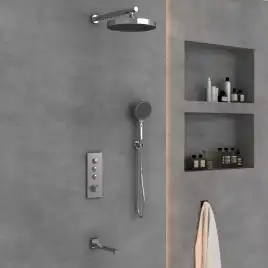 Душевая система  Vincea  VSFW-433TI2CH VSFW-433TI2CH встраиваемая, хром