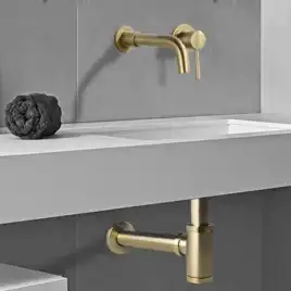 Сифон для умывальника CeramaLux RD016, бронза