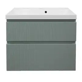 Тумба с раковиной Azario Viola 80 CS00097142, подвесная, Фисташковый