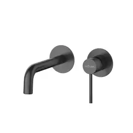 Смеситель для раковины  Cezares RELAX-BLI2-1-NOP-W0 встраиваемый, Черный матовый