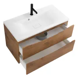 Тумба под раковину BelBagno MARINO-1000-2C-SO-RN-P подвесная Rovere Nature