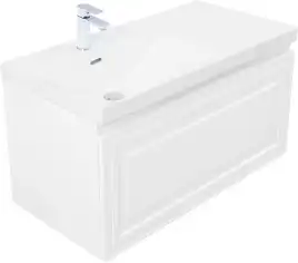 Тумба под раковину Aquanet Агата 100 белый сатин, 345483