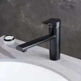 Смеситель для кухни Aquatek Ника AQ1880MB, Черный матовый