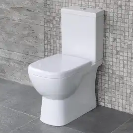 Унитаз-компакт SANITA LUXE Quadro с сиденьем плавное закрытие (QDRSLCC01151022)