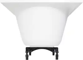 Ванна из искусственного камня Allen Brau Evo Oberon 180x80 2.3EV03.20, белая