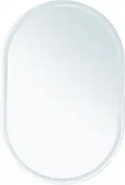 Зеркальный шкаф Aquanet Монте 60 белый, с LED подсветкой, 344788