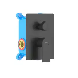 Смеситель для душа Aquatek Лира AQ1446MB встраиваемый, с внутренней частью, Черный матовый