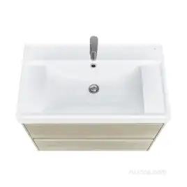 Тумбы под раковину Roca Ona 80 A857630512 подвесная, цвет, Дуб светлый