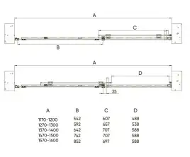 Душевая дверь Veconi Vianno VN-70G 150 см, VN70G-150-01-C4, профиль Брашированное золото, стекло Прозрачное