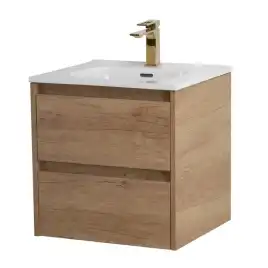 Тумба под раковину BelBagno KRAFT-500-2C-SO-RNN подвесная Rovere Nebrasca Nature