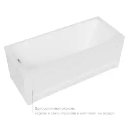 Акриловая ванна AZARIO BELLA 160х70 AV.0020160, прямоугольная