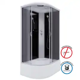 Душевая кабина Niagara Classic 120х80х215 NG-2510-14R высокий поддон, без гидромассажа, 25101434R