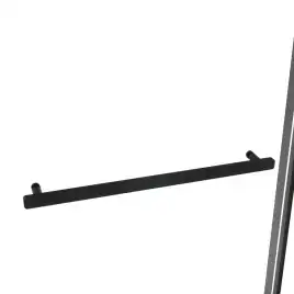 Душевой уголок Vincea Slim Soft 130х80 VSR-1SS8013CLB, дверь раздвижная, профиль черный, стекло прозрачное