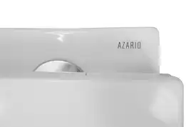 Подвесной унитаз Azario Teramo AZ-0053-UQ3 безободковый, смыв Торнадо, в комплекте с сидением микролифт, Белый глянцевый