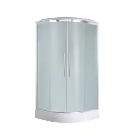 Душевая кабина AvaCan EM2090LED 90x90 см, низкий поддон, с крышей