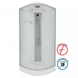 Душевая кабина Niagara Eco 100х100х215 NG-4302-14 низкий поддон, без гидромассажа