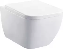 Подвесной безободковый унитаз Allen Brau Infinity 4.21004.20 без сиденья, белый глянец