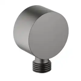 Шланговое подключение Aquatek  AQ2457BGM, Оружейная сталь