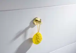 Крючок для полотенец Aquatek Европа AQ4101BG, Золото матовое