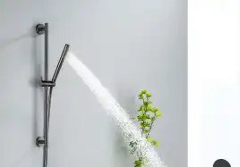 Душевой гарнитур Aquatek Европа AQ2012BGM, Оружейная сталь