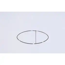 Кнопка смыва Logan Oval двойная, White (297677)