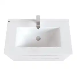 Тумба с раковиной IDDIS Cloud 80, подвесная, Белая, CLO80W0i95K