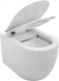 Унитаз подвесной Aquanet Rimless Cetus-W BL-102N-WHT с сиденьем микролифт, белый