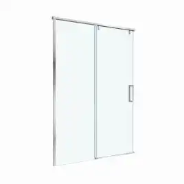 Душевая дверь BelBagno SOFT_CLOSE-1-BF-1-140-C-Cr стекло прозрачное, профиль Хром