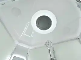 Душевая кабина AvaCan EM5812LLEDT 120x80 см, высокий поддон, с крышей, левая