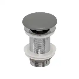 Раковина AVS Клара 51x40 серая матовая с донным клапаном