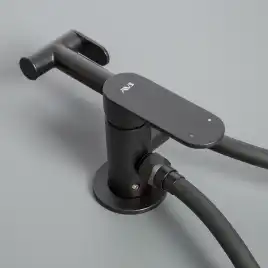 Гигиенический душ со смесителем AVS Beauty черный матовый, 811-531-MB