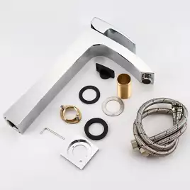 Смеситель для раковины Gappo G1007-11 высокий, Хром