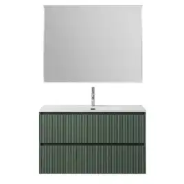 Тумба под раковину BelBagno UNO-1000-2C-SO-VO подвесная, Еловый Матовый