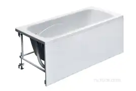 Акриловая ванна Roca LINE 160х70 ZRU9302985 прямоугольная, Белая