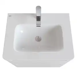 Тумба с раковиной IDDIS Edifice 60, напольная, Белая, EDI60WFi95K