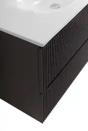 Тумба под раковину BelBagno UNO-1000-2C-SO-GSO подвесная, Темно-Серый Матовый