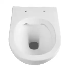 Подвесной унитаз ABBER Bequem AC1103 белый, безободковый, с сиденьем микролифт