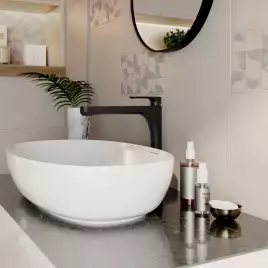 Раковина KERAMA MARAZZI PLAZA накладная, 60 см, белая глянцевая, PLR.wb.60