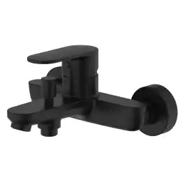 Смеситель для ванны Aquatek Ника AQ1840MB, Черный матовый