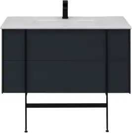 Тумба под раковину Allen Brau Reality 100 1.32007.AM антрацит матовый